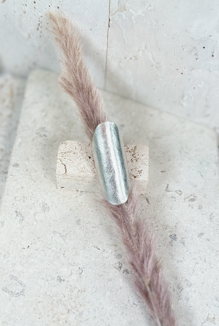 Anillo Santolina plata