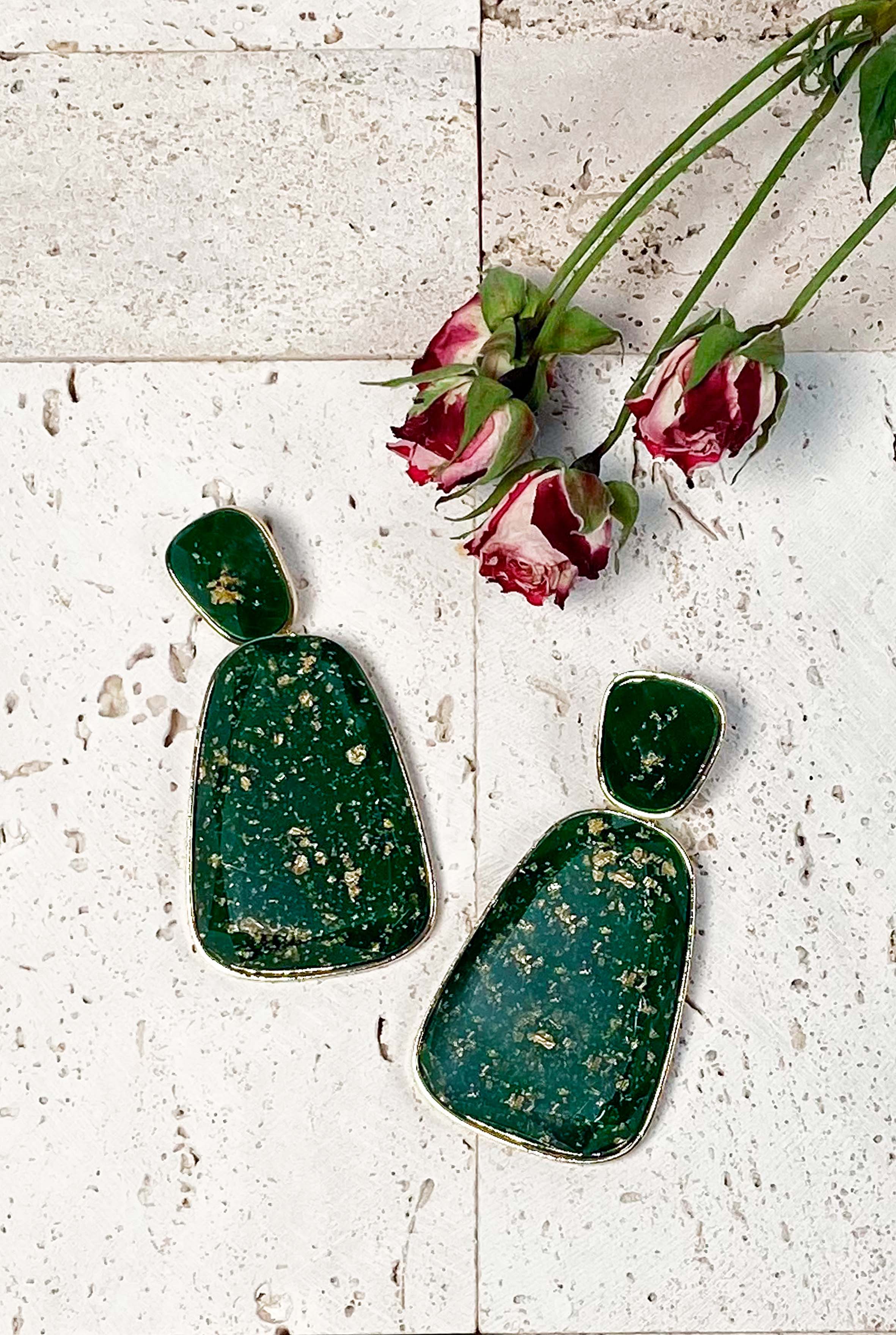 Aros Alelí Verde