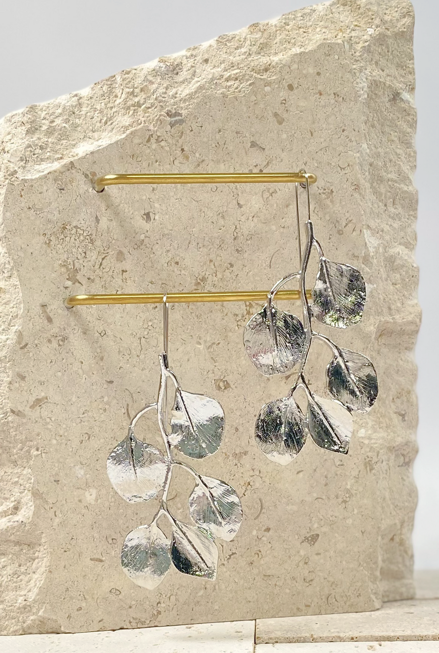 Aros Abelia plateado