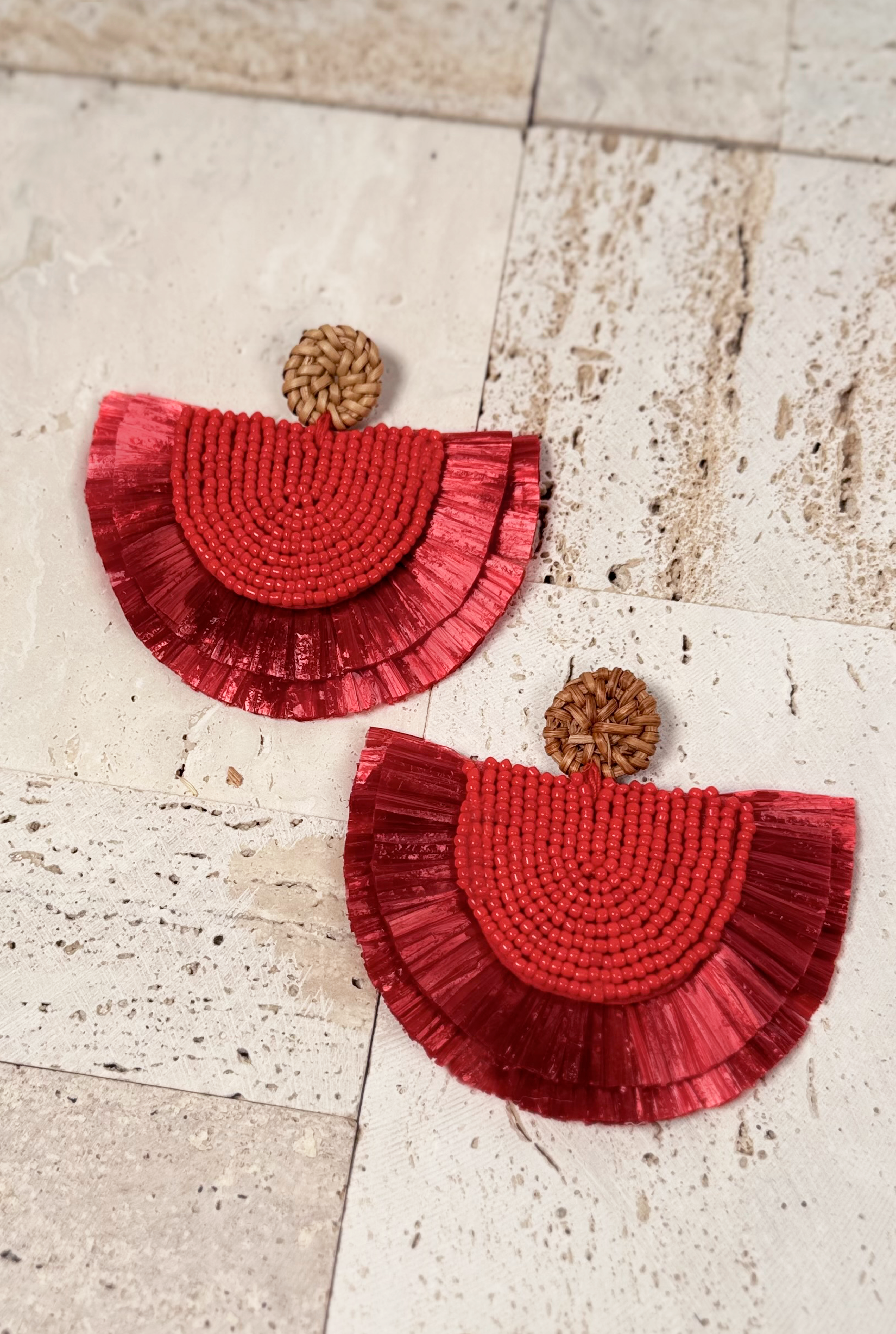 Aros Geranio Rojo