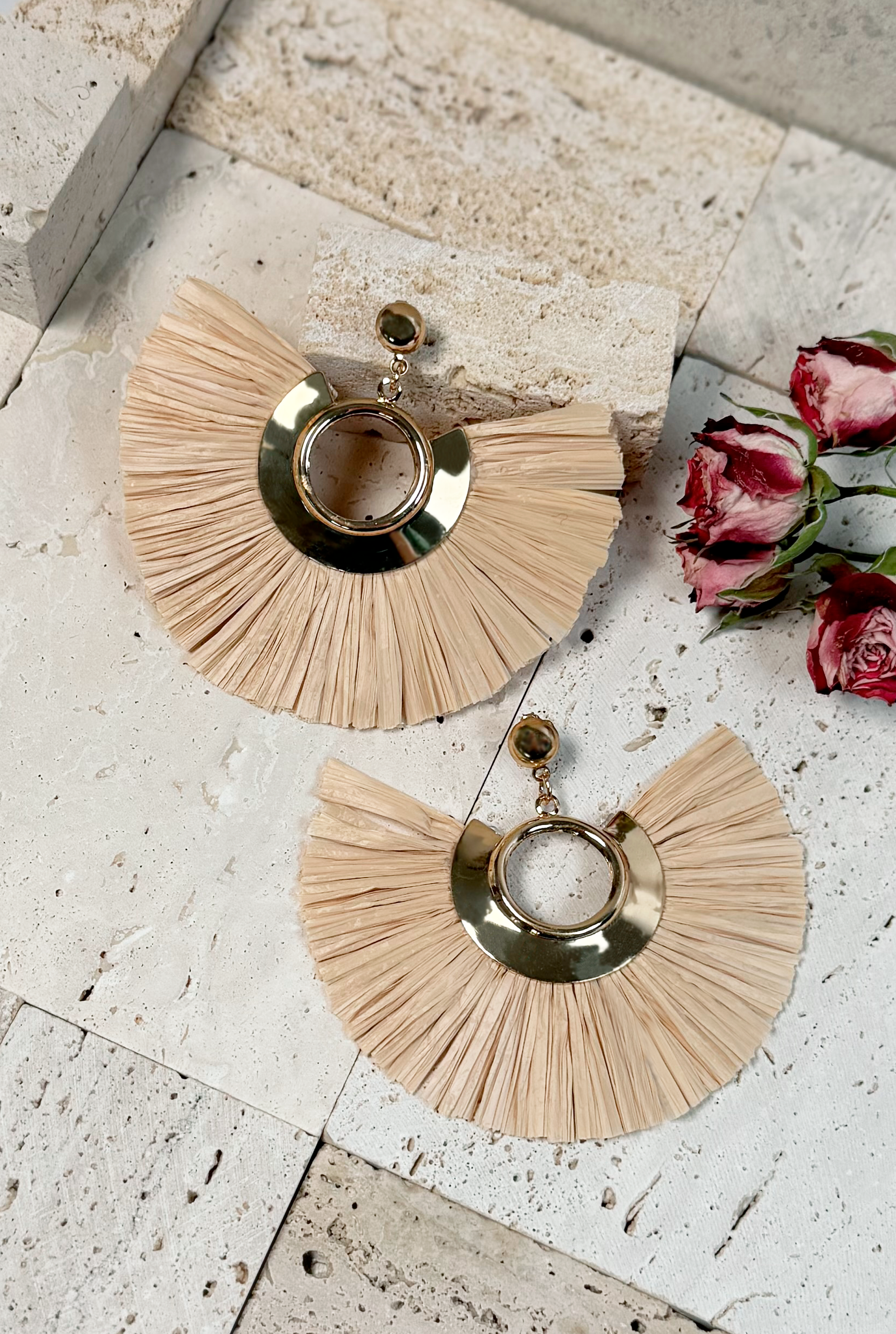 Aros Clavel Beige