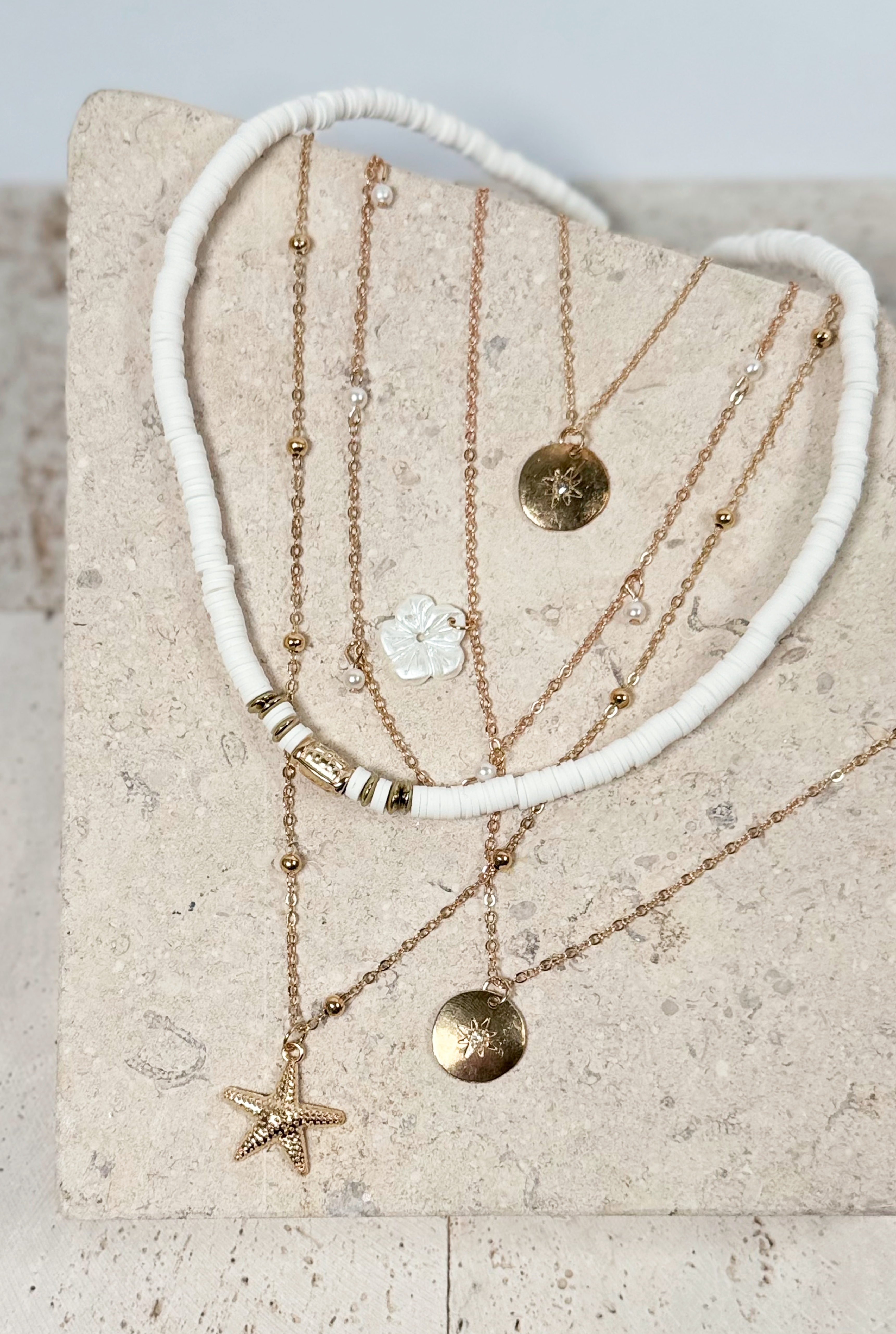 Collar Galega blanco
