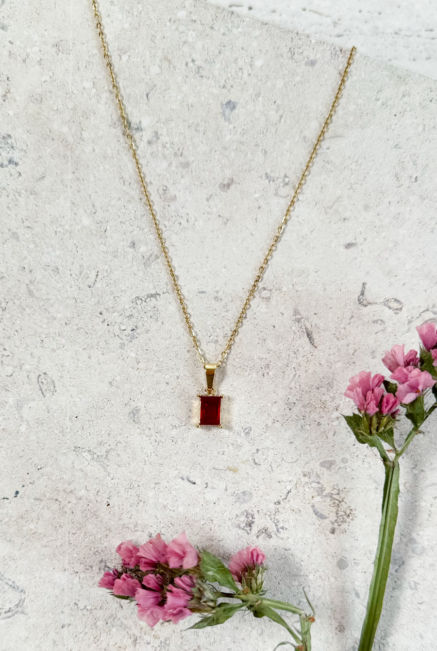 Colgante Iberis rojo